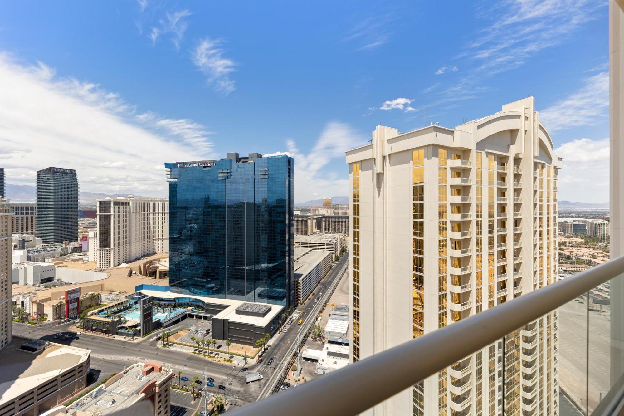 Lucky Gem Penthouse & Luxury Suites At Signature Resort, Balcony Strip View 2605 拉斯维加斯 外观 照片