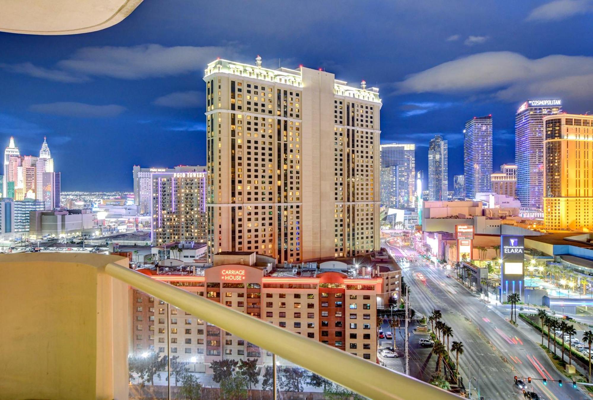 Lucky Gem Penthouse & Luxury Suites At Signature Resort, Balcony Strip View 2605 拉斯维加斯 外观 照片